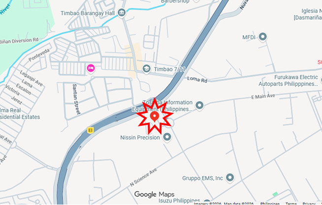 DLSU Laguna Map Location